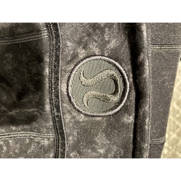 LULULEMON Gray Black Winter Hiver 2013 Edition Scuba Hoodie Bows Jacket 4 - Picture 10 of 11